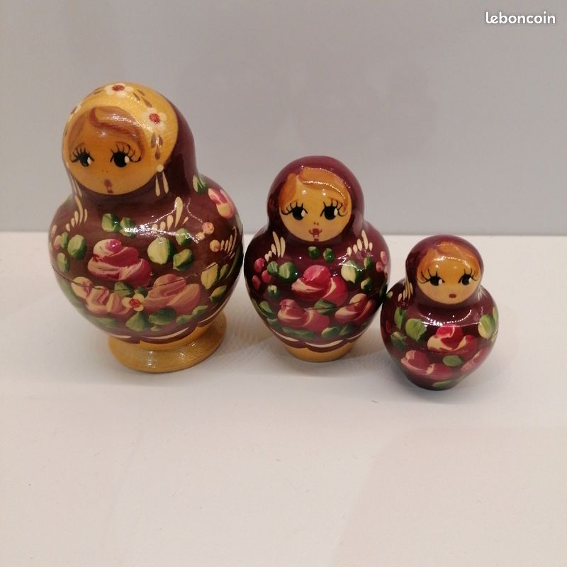 poupees russes Matriochka Escrime fleuret epée sabre Moscou 2001