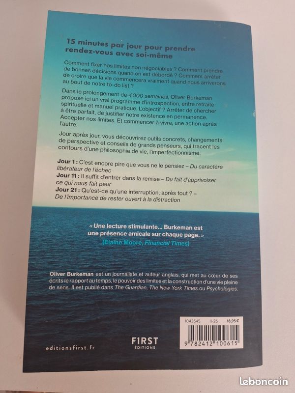 Livre "28 jours pour lâcher prise et retrouver l'essentiel" (image 2)
