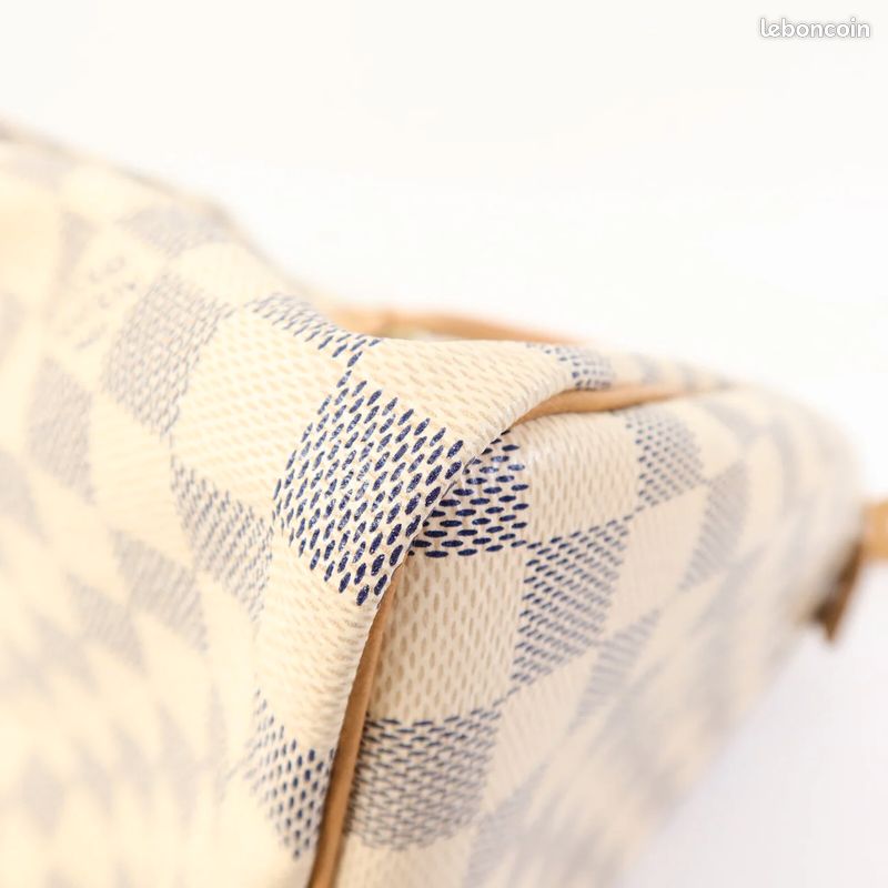 Sac Speedy 30 Vintage en toile damier azur (image 11)