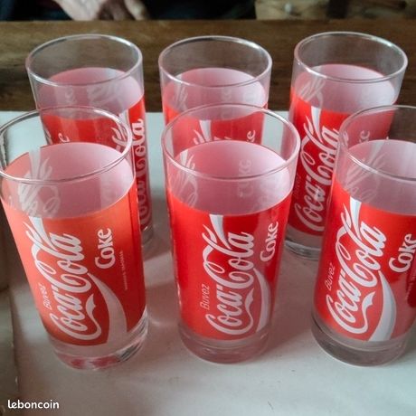 COCA COLA® VERRE LIGHT SANS SUCRE 14,5 cm x 6,5 cm