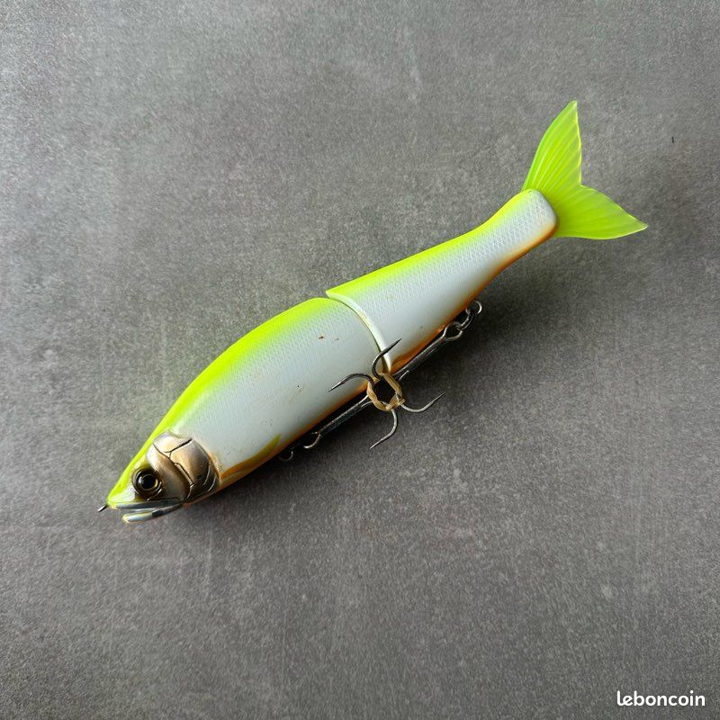Leurre Gan Craft Jointed Claw 178 SS (Leurre Swimbait pour Lancer