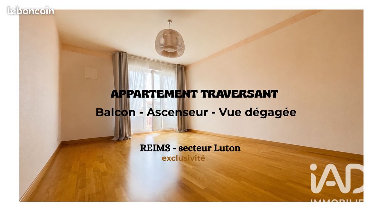 Appartement 3 pièces 63 m² · à Reims · 63 m² · 155 000 €