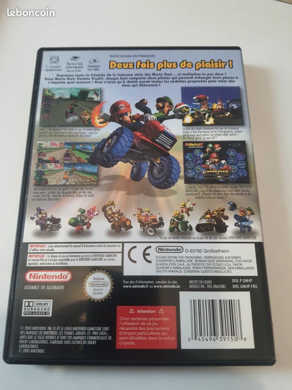 Mario kart double dash édition limitee zelda game cube (image 2)
