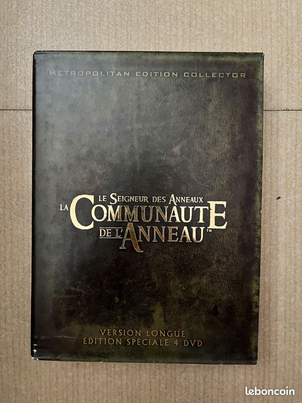 Book COLLECTOR Seigneur des anneaux la communauté de l’anneau DVD (image 1)