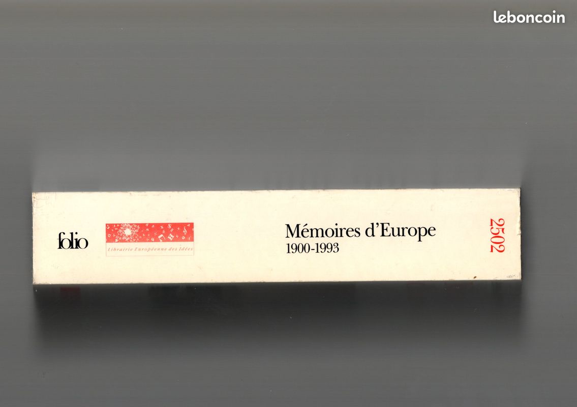 Anthologie Mémoires d'Europe Tomes 1, 2 et 3 (image 9)