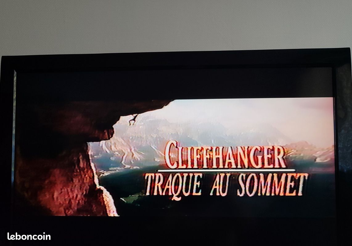 Conan le Destructeur / Cliffhanger VHS (Enregistrement TV) Jaquette Télé K7 (image 8)