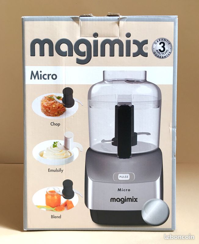 Hachoir- Mixeur Magimix Micro Chromé Mat (image 11)