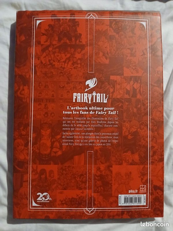 Artbook Fairy TAIL 20 ans (image 2)