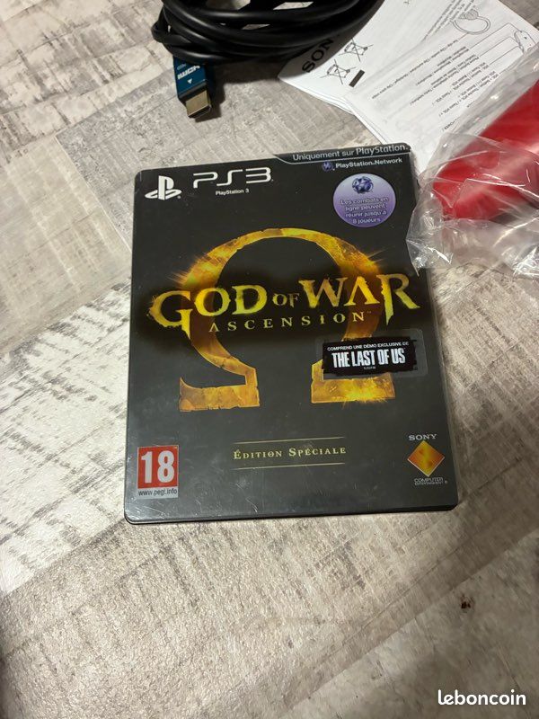 Manette PS3 God Of War Edition - Rare - Hors Service / Pour Pièces