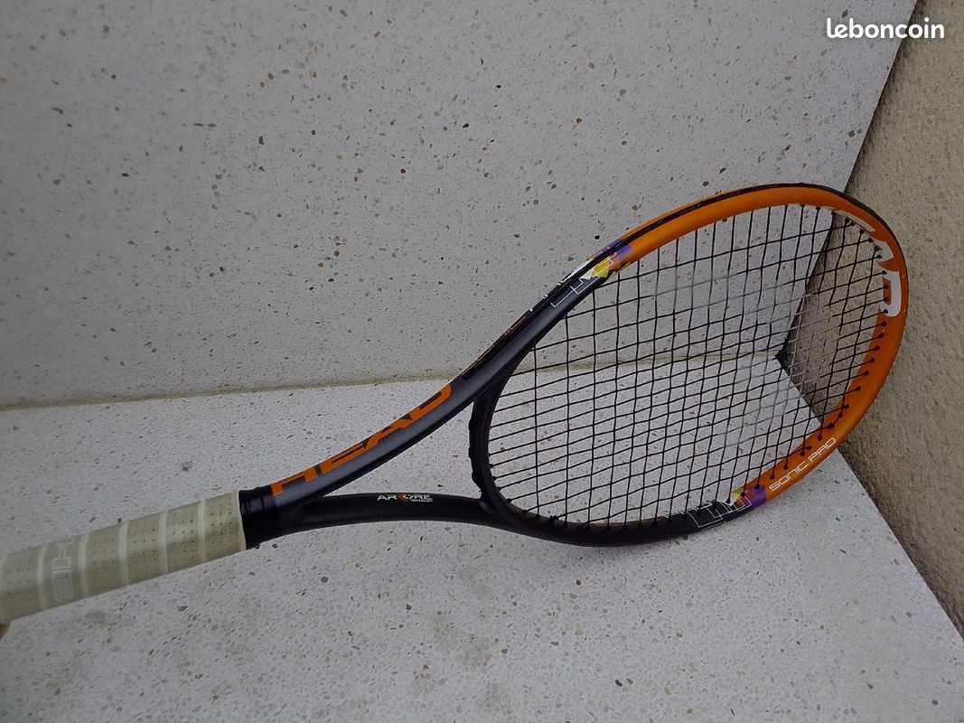 Raquette Tennis Head (avec 7 balles) + Raquette Badminton Babolar (avec 9 volants) + Sac Rangement (image 2)