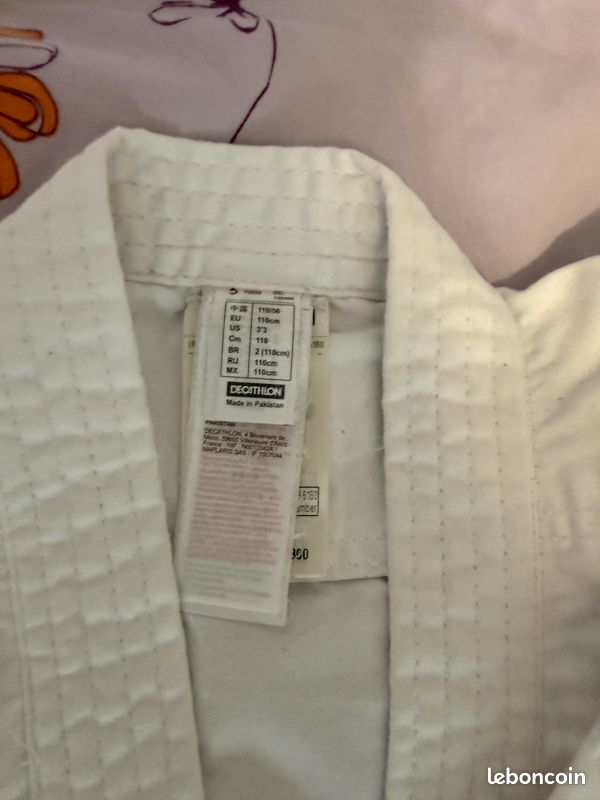 Kimono de judo 110cm Decathlon (image 5)