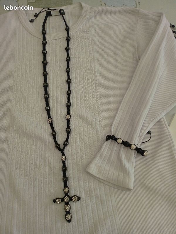 Vends collier et bracelet shamballa (image 1)