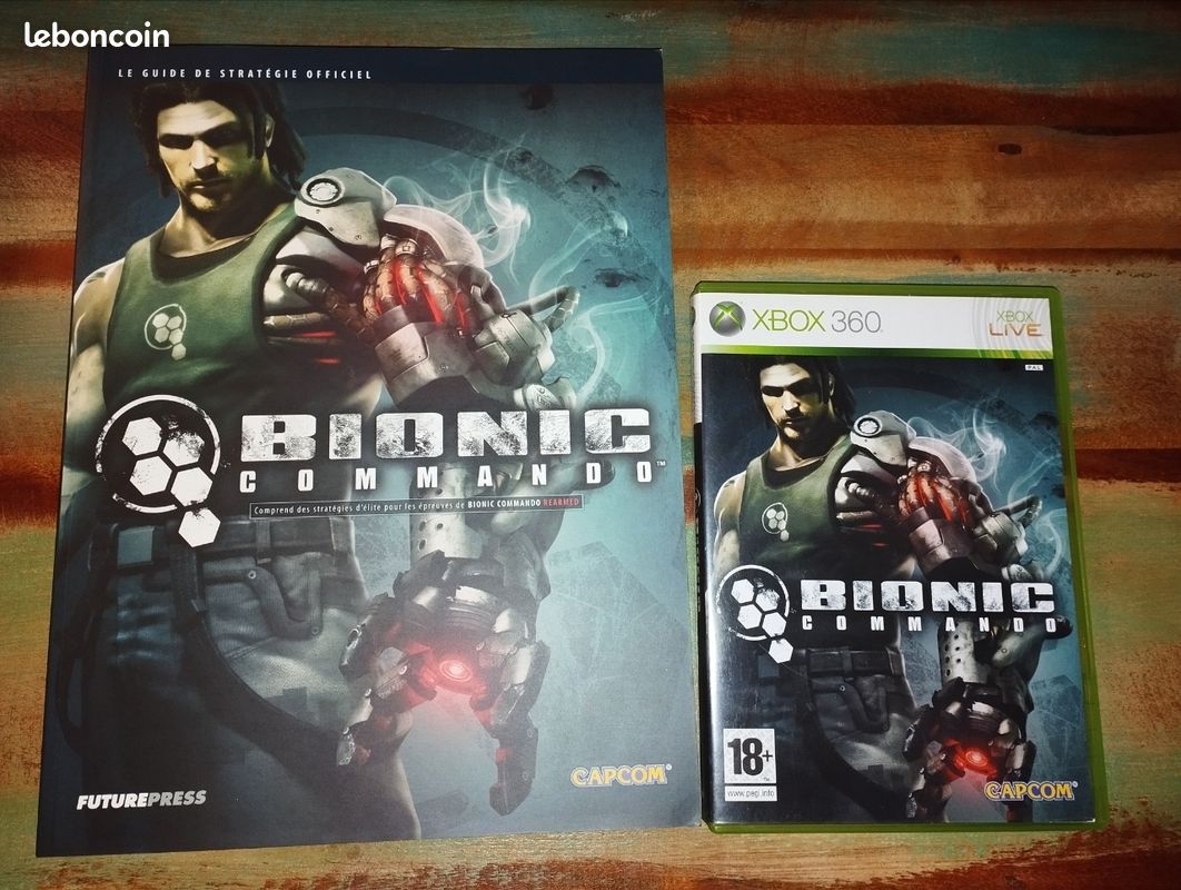 Bionic Commando 1ère édition Complète – Xbox 360, Bon état, Jeu D'action