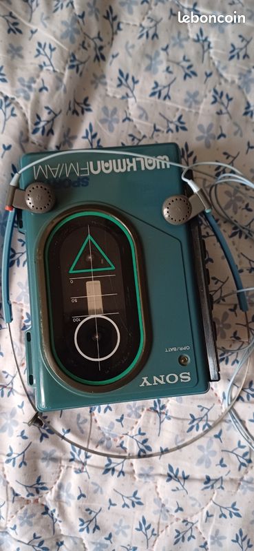WALKMAN SONY SPORTS Wm-35 Stereo Cassette Player EUR 349,00 - FR