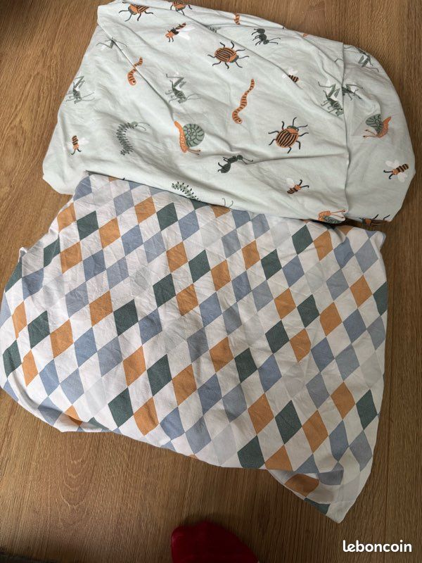 Draps housse 140x90cm (image 1)