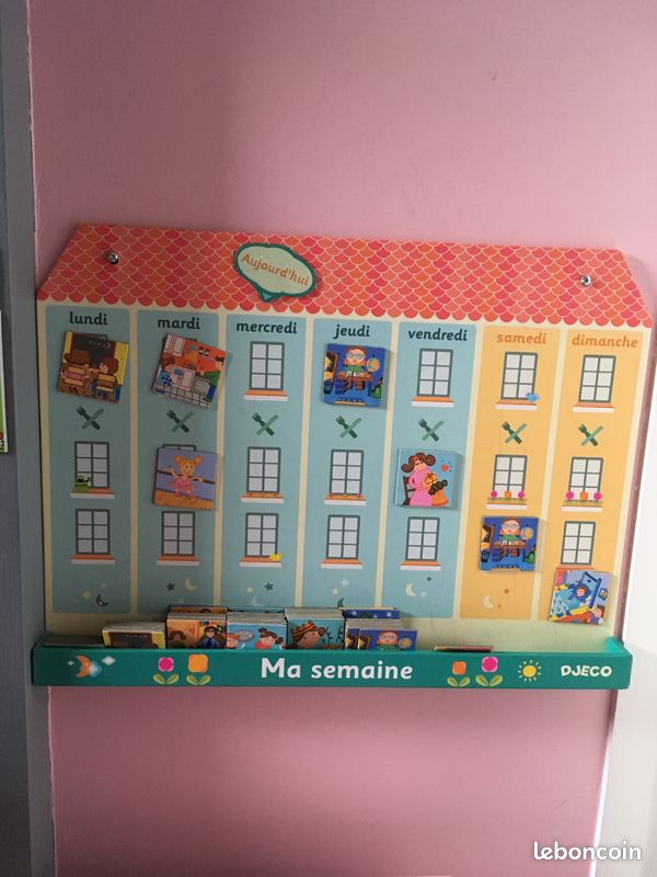 Tableau planning semaine enfant (image 1)