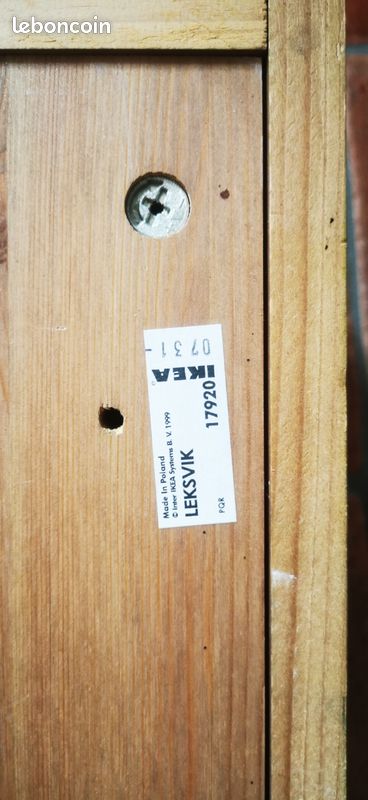Porte manteau /meuble ikea style cottage (image 11)