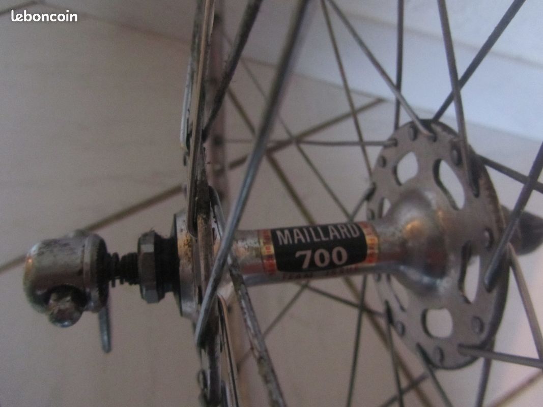 Paire de roues boyaux vintage (image 6)