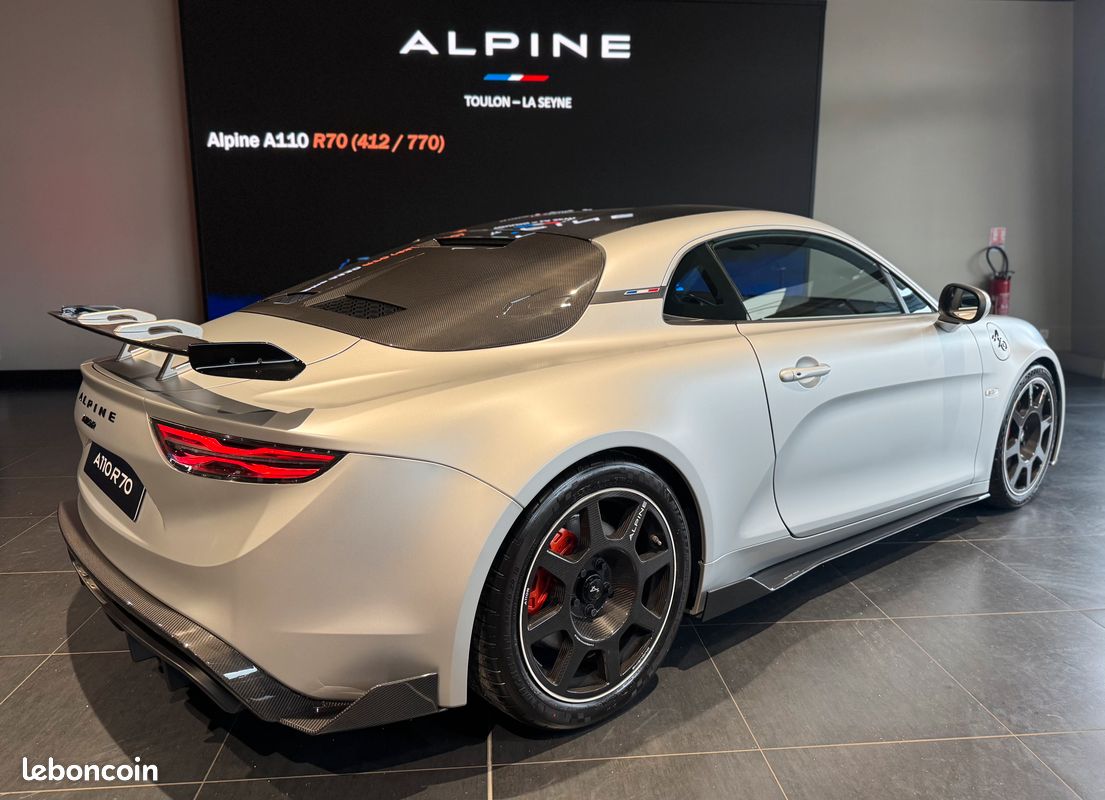 Alpine A110 R 70 Malus payé / Akrapovic + PPF (image 5)