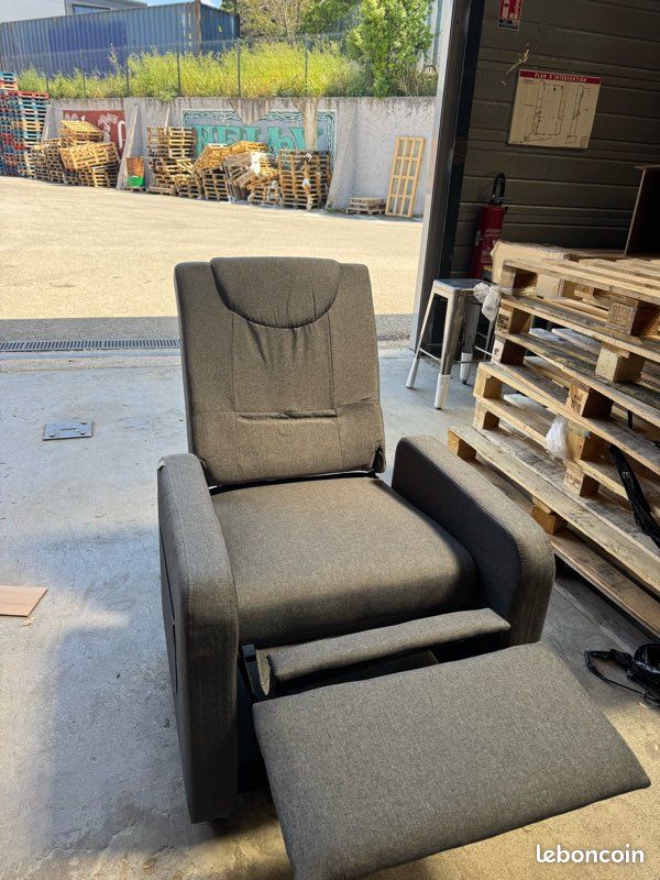 Fauteuil, allongé manuel (image 2)