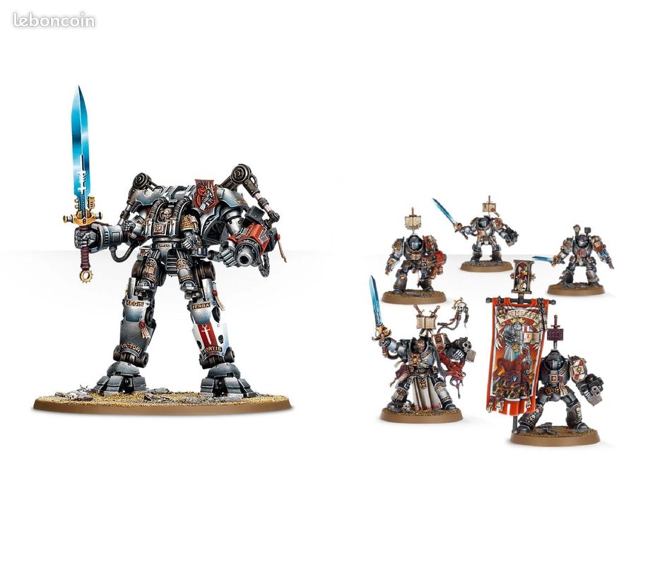 Armée chevaliers gris warhammer 40k - Modélisme