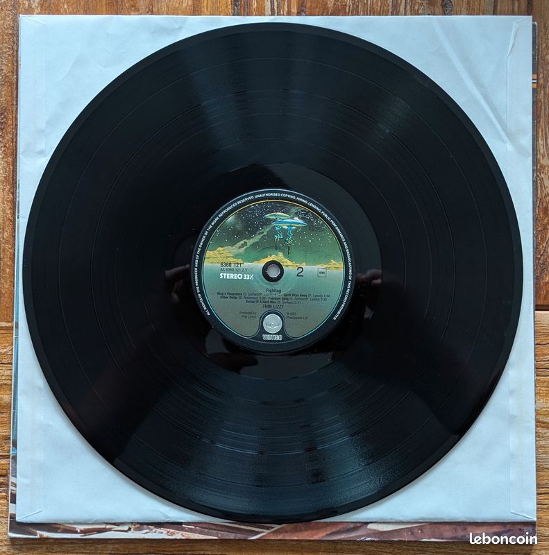 Thin Lizzy – Fighting (Vinyle 33T) (image 4)