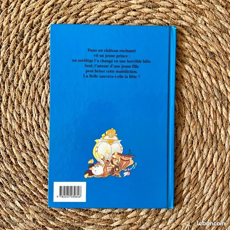 Livre Disney La Belle et la Bête Mickey Club du Livre Édition Hachette 2002 (image 2)