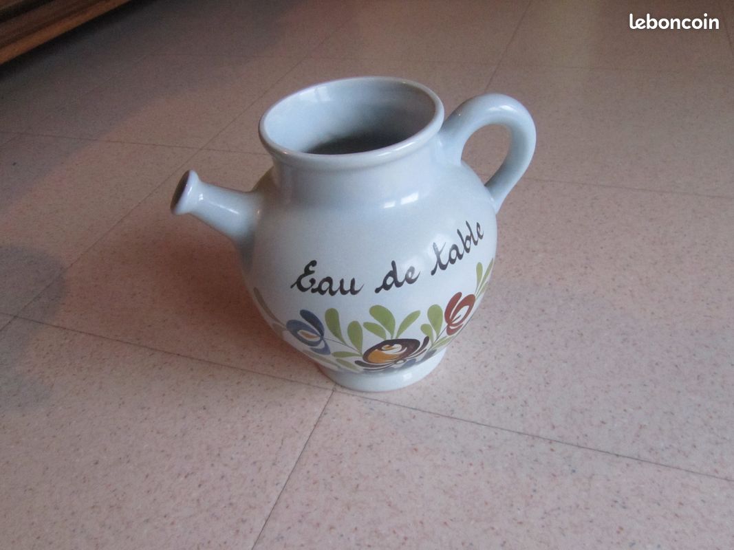 Pichet de table en gres eau de table (image 1)