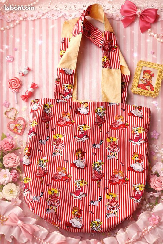 Sac tissus fourre tout compact Candy (image 2)