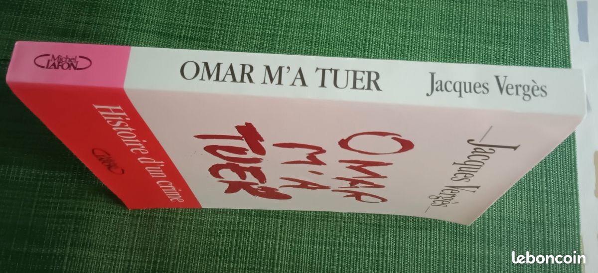 Livre de Jacques Vergès " Omar m'a tuer" (image 3)