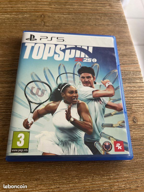 Top spin 2k25 ps5 (image 1)