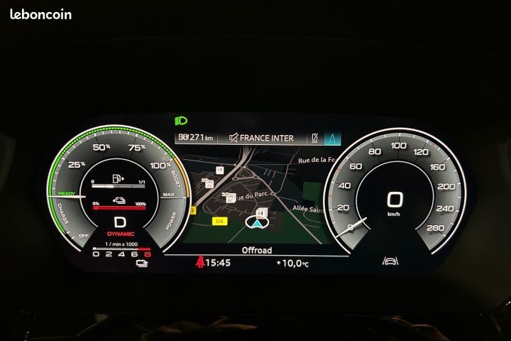 AUDI A3 SPORTBACK S LINE 45 TFSIE 245 S TRONIC 6 245Ch Virtual Cockpit Garantie 12 mois (image 12)