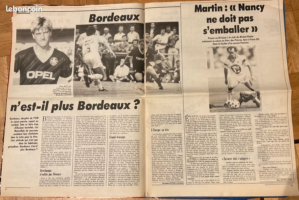 Lot 4 Magazines ONZE Mondial – Spécial Coupe Du Monde 1990 (Football)