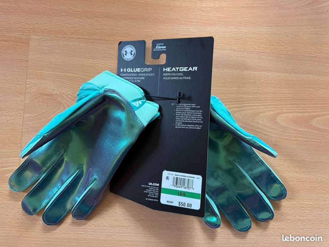 Gants De Sport Antidérapants LIZEALUCKY – Silicone Respirant, Ajustement Parfait Pour Le Baseball Et Le Football Américain, Plusieurs Tailles