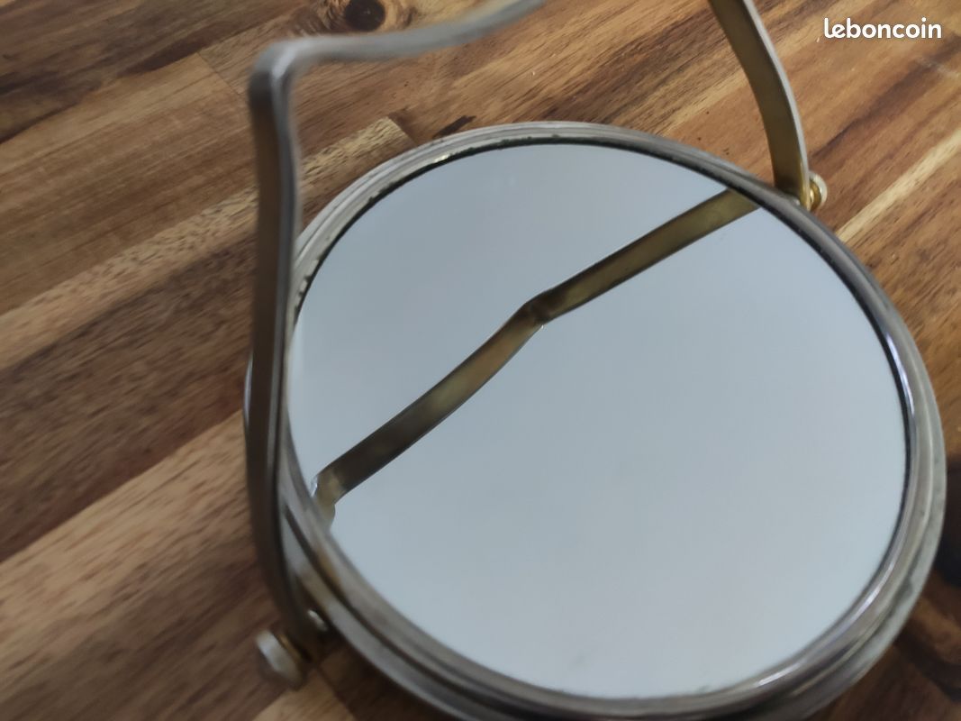 Miroir Barbier Vintage - 1 face grossisante (image 2)