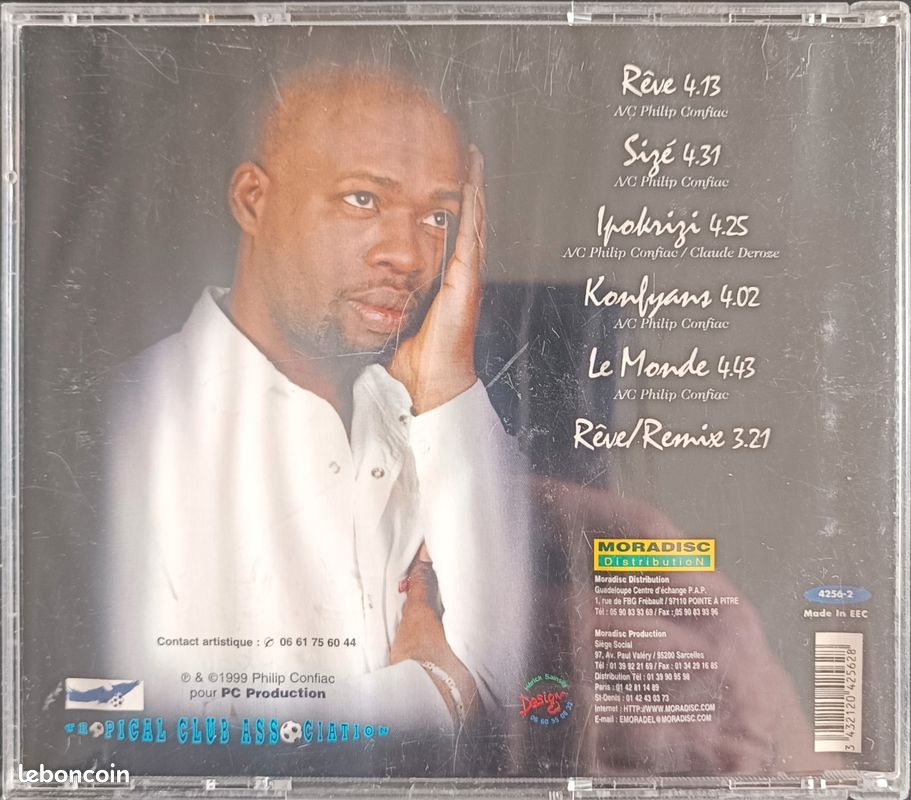 CD Philip Confiac "Rêve" (image 3)