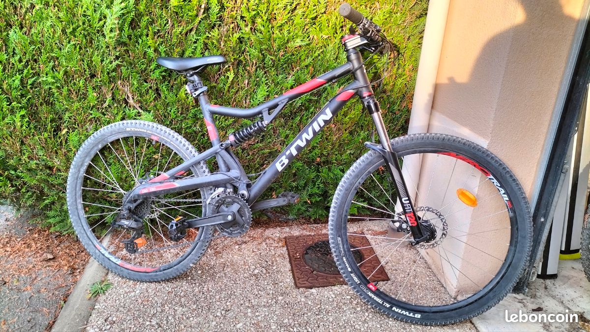 Full Suspension 520 S Decathlon Mtb Rockrider 520 S Gris 27
