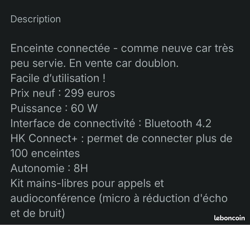Enceinte connectée HARMAN KARDON (image 2)