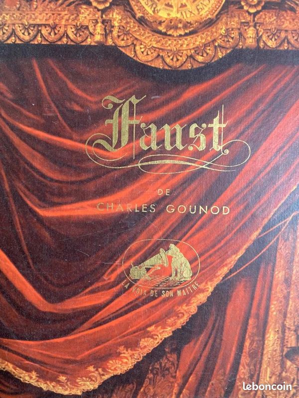 Coffret ancien d’opéra – Faust de Faust – Disques 78 tours – Édition La Voix de son Maître (image 2)