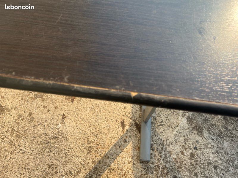 Bureau en bois et métal (image 5)