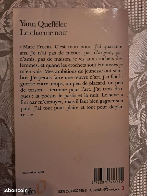Le Charme Noir Yann Queffélec (image 2)
