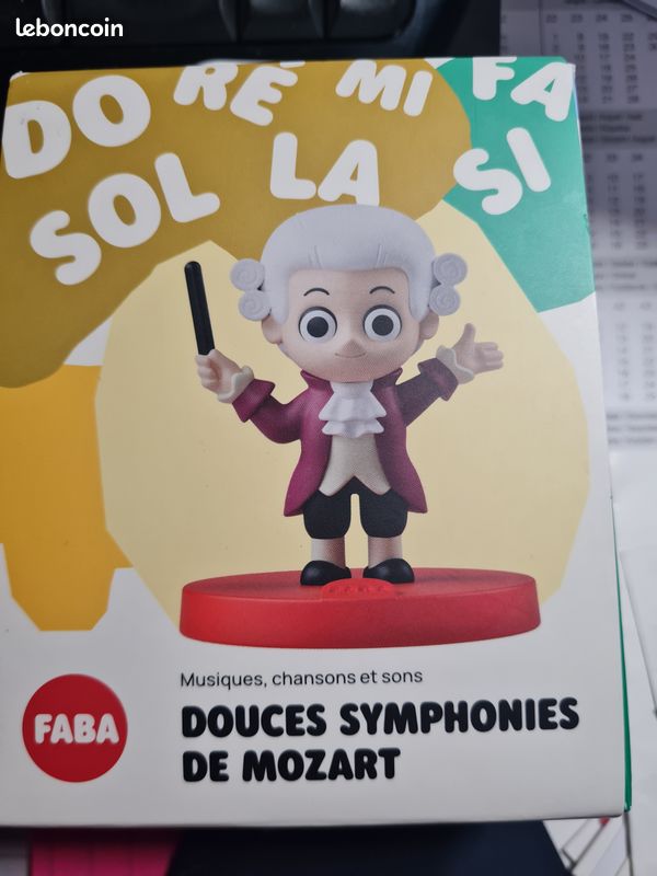 FABA Personnages Sonores Bien-être et mouvement - énfants à partire de 3 ans - Jouet avec Contenu Éducatif - Foncionnent avac la conteuse d'histoires FABA - Boîtes à histoires - Jeux d'éveil