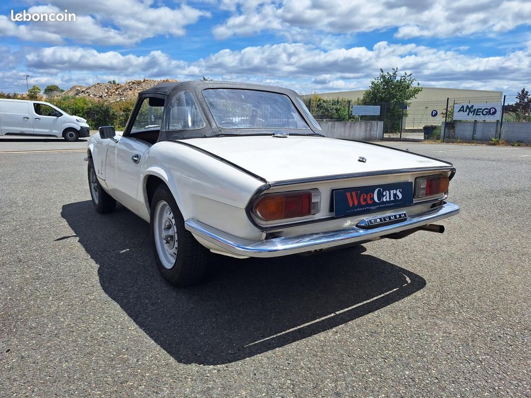 Triumph spitfire triumph 1500 bvm rhd (image 7)