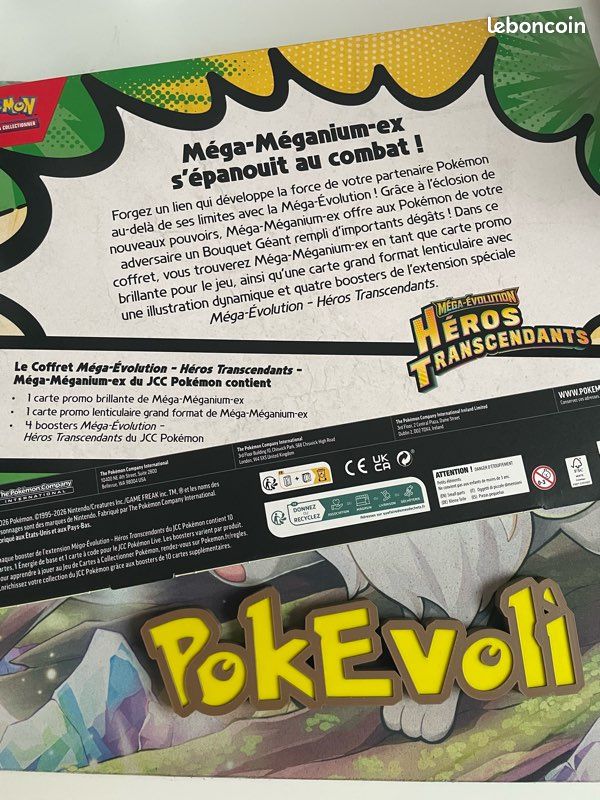 Pokémon TCG: Mega Evolution-Ascended Heroes Mega Emboar ex Box Pokémon Center UK
