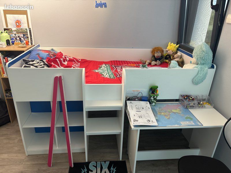Lit enfant mezzanine / bureau (image 1)