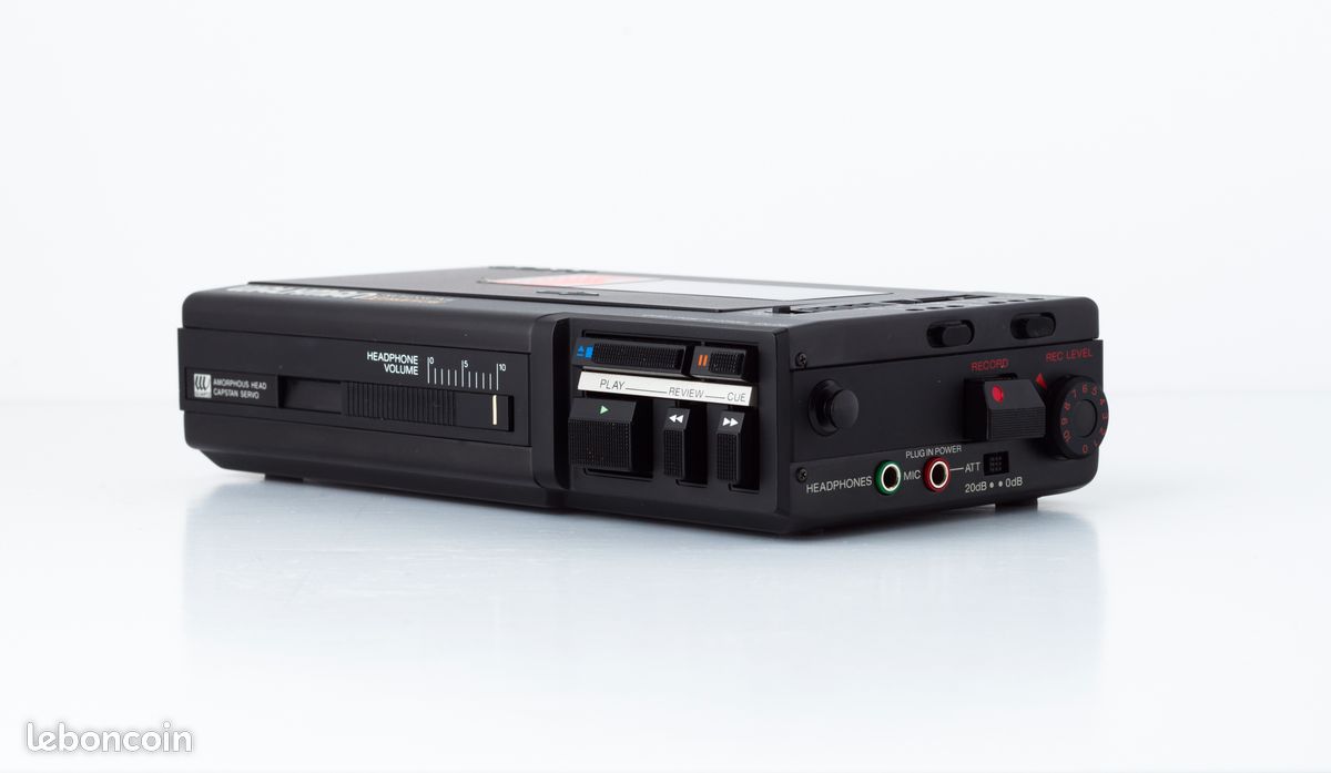 Sony Walkman WM-D6C Avec Micro ECM-101 Et Accessoires - Occasion