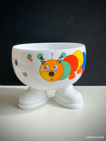 6 Ramekins Bowls Vintage Arcopal Décor Marguerite France