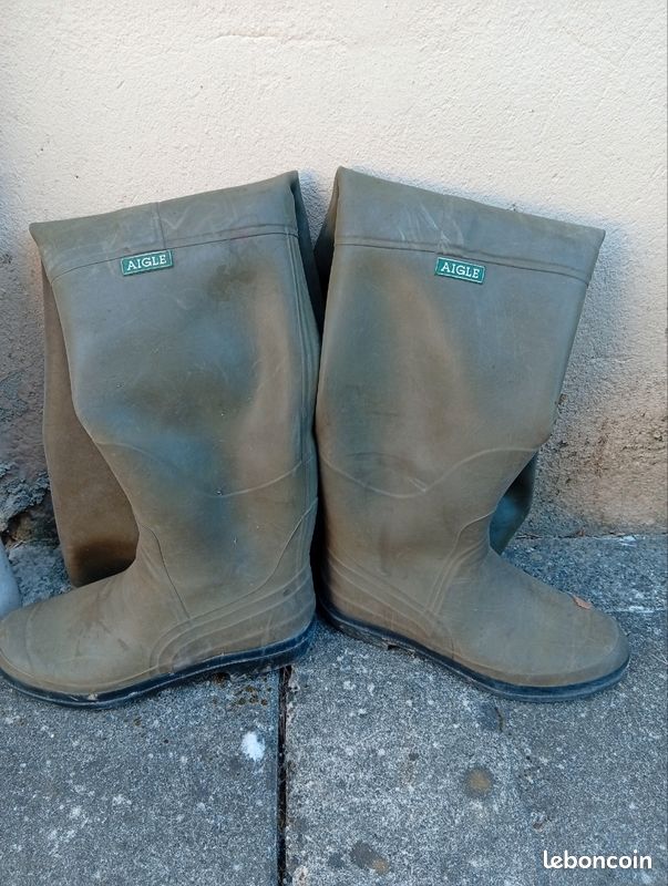Véritable Cuissardes(44) aigle pour la pêche d'occasion (image 1)