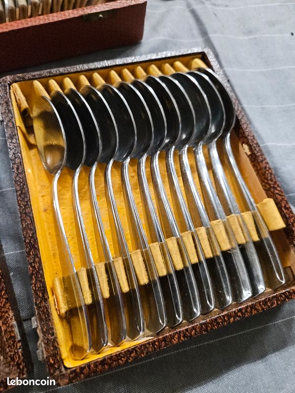 Ménagère 36 Pièces Acier Inoxydable – Durinox – Vintage – Service Pour 12