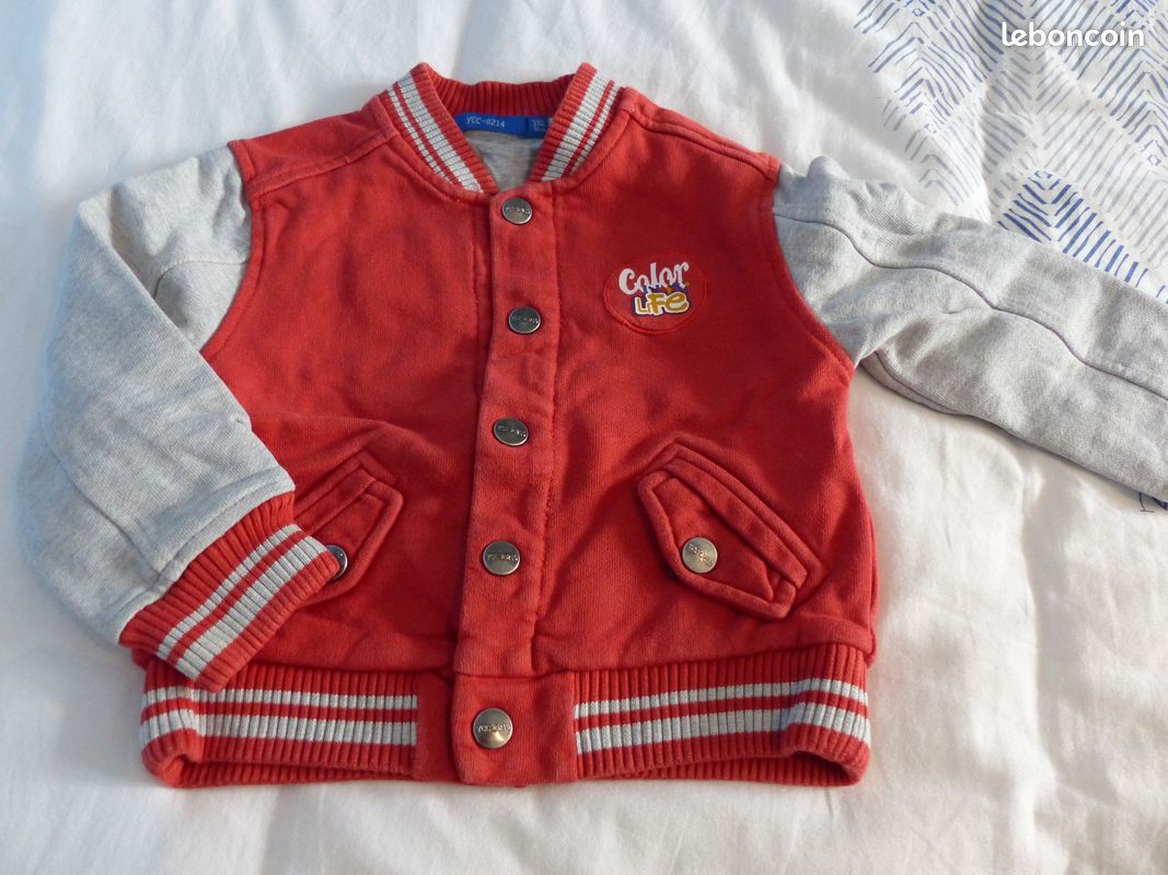 Veste college garçon 3 ans (image 1)